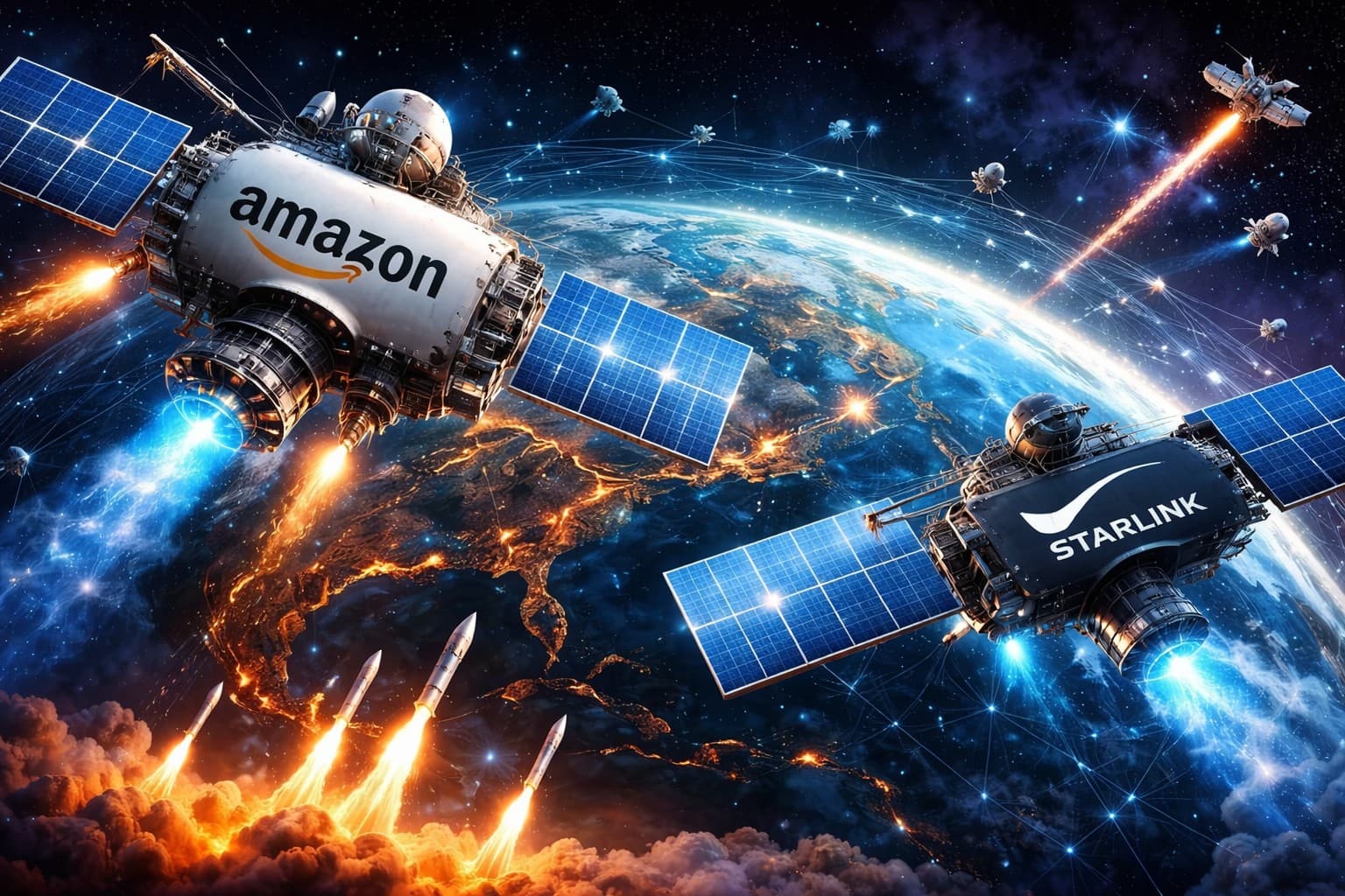 Amazon koopt Globalstar voor 11,6 miljard: aanval op Musk’s Starlink begint