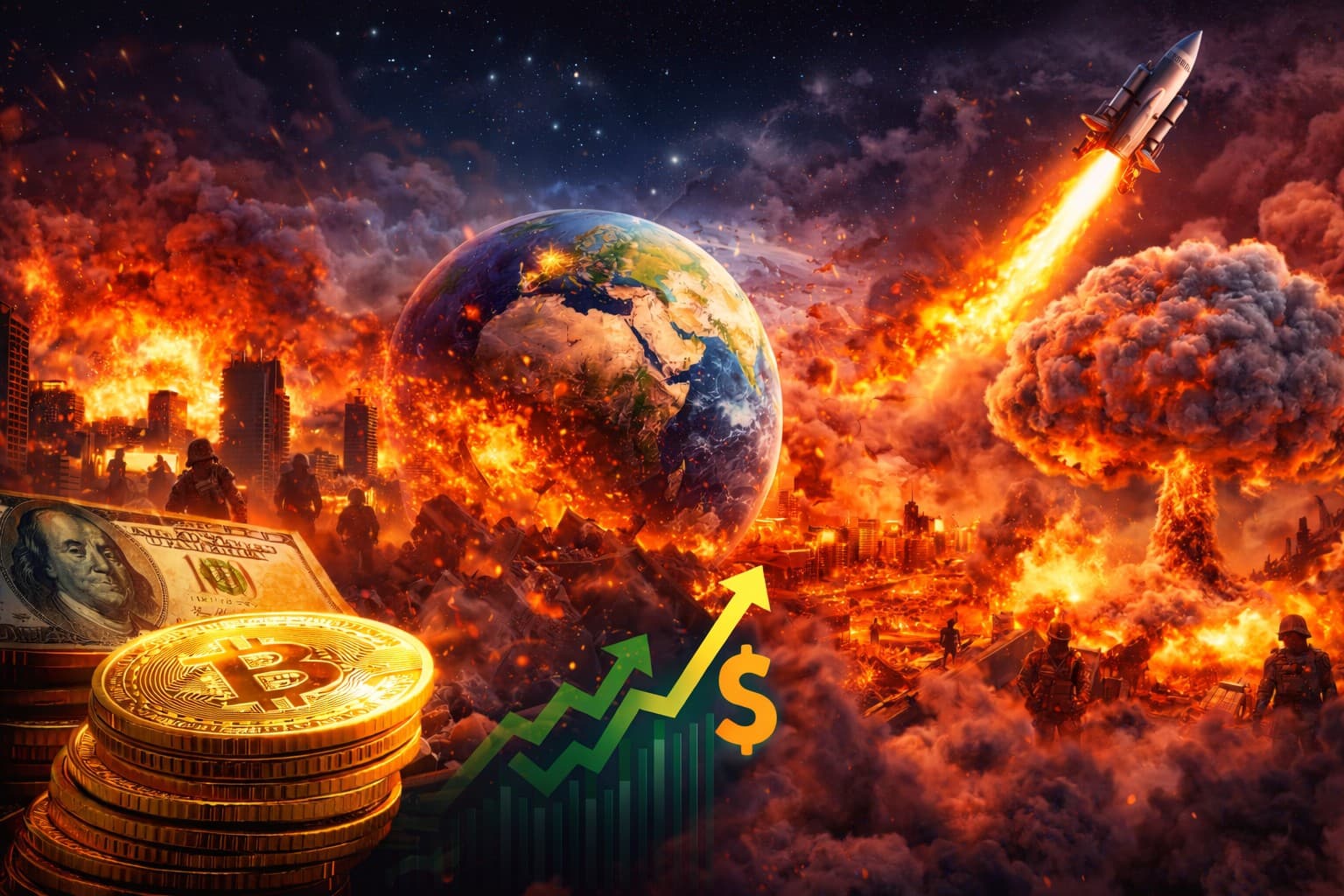 Bitcoin koers kan exploderen naar 1 miljoen dollar door wereldchaos, zegt Bitwise